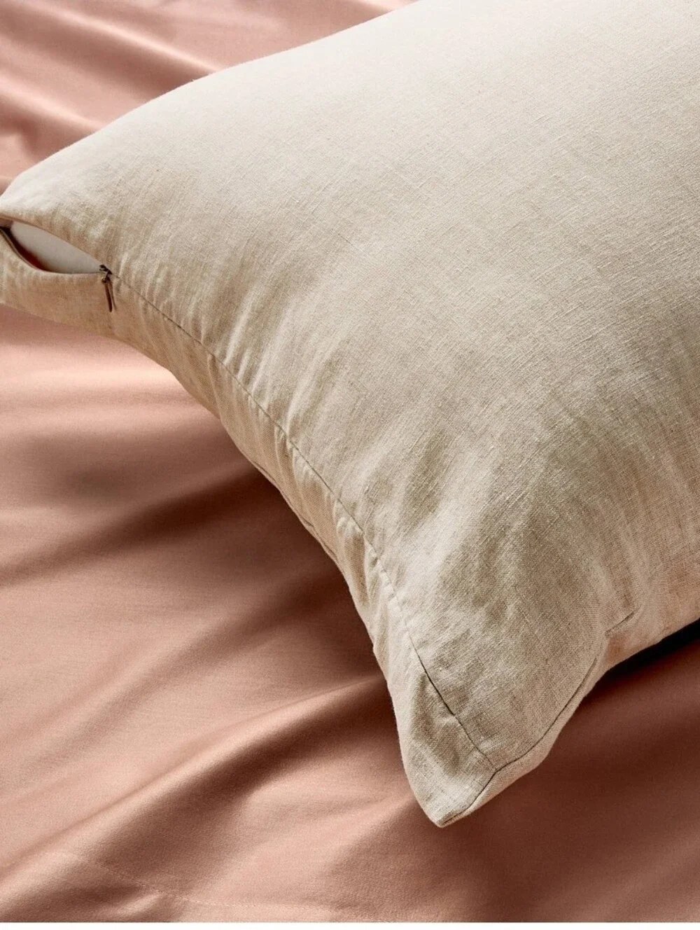 Casaluna - European Flax Linen Body Pillow Cover Natural Undyed - Casaluna™ New